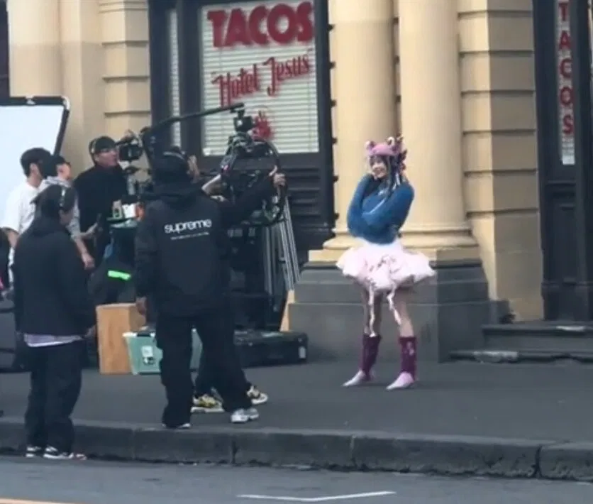 Chuu được bắt gặp ở Melbourne (Ảnh: Internet)