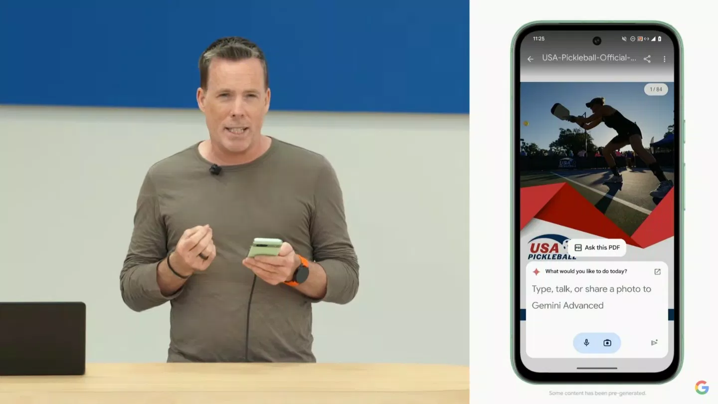 khi mở tệp PDF trong trình đọc PDF của Android, Gemini có thể tóm tắt nội dung và trả lời các câu hỏi liên quan một cách chính xác (Ảnh: Internet) khi mở tệp PDF trong trình đọc PDF của Android, Gemini có thể tóm tắt nội dung và trả lời các câu hỏi liên quan một cách chính xác (Ảnh: Internet)