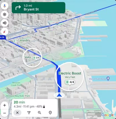 Tìm trạm sạc gần nhất trong Google Maps (Ảnh: Internet) Tìm trạm sạc gần nhất trong Google Maps (Ảnh: Internet)