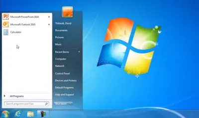 Menu Start trong Windows 7 (Ảnh: Internet) Menu Start trong Windows 7 (Ảnh: Internet)