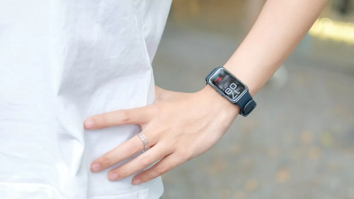 HUAWEI Band 9 cho cảm giác khi đeo rất thoải mái, nhẹ nhàng (Ảnh: Internet)