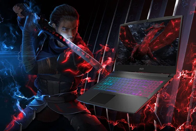 Laptop MSI Katana 15 (Ảnh: Internet) Laptop MSI Katana 15 (Ảnh: Internet)