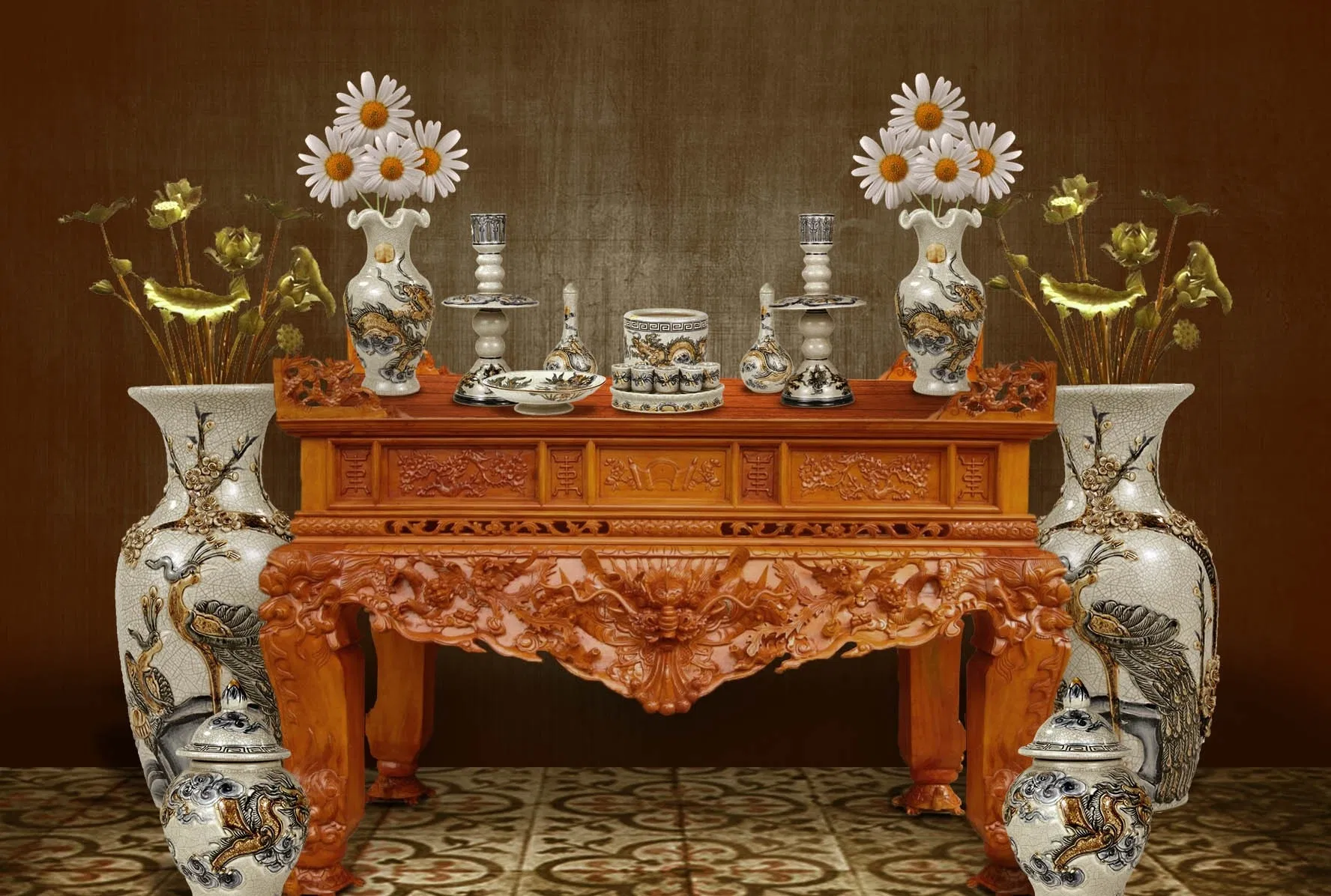 Nằm mơ thấy bàn thờ là điềm gì? (Ảnh: Internet)