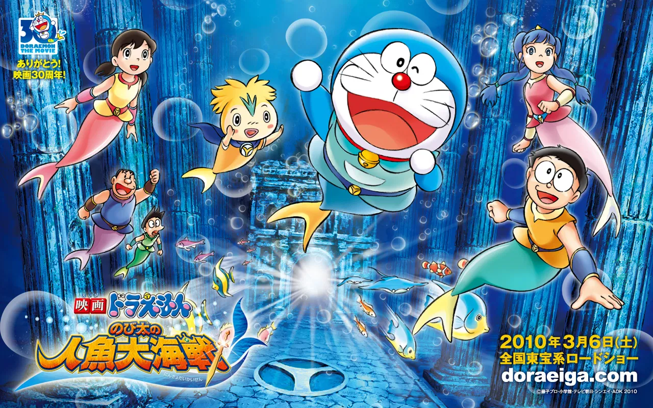 Nobita Và Cuộc Đại Thủy Chiến Ở Xứ Sở Người Cá