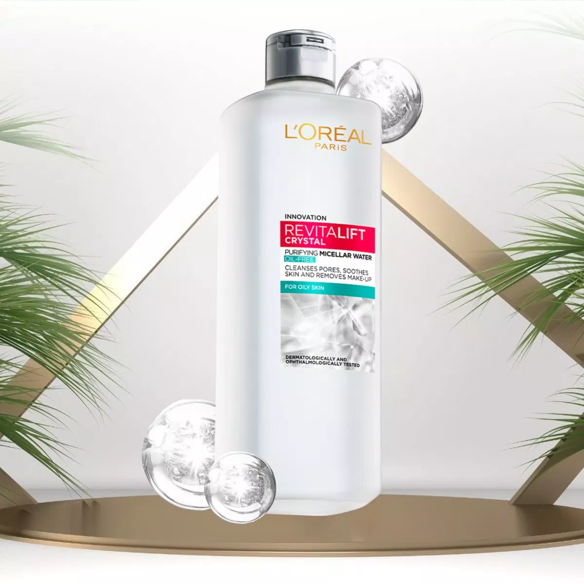 Review nước tẩy trang LOreal Revitalift Crystal Purifying Micellar Water: Làm sạch da, giảm nhờn hiệu quả! bao bì công dụng giá bao nhiêu giảm nhờn hiệu quả Khách hàng L oreal Revitalift Crystal Purifying Micellar Water LOréal làm sạch làm sạch da Micellar Water mỹ phẩm nhược điểm nước tẩy trang nước tẩy trang cho da dầu mụn nước tẩy trang L oreal Revitalift Crystal Purifying Micellar Water nước tẩy trang LOreal Phân tích Phân tích thành phần chính review nước tẩy trang tẩy trang thành phần thành phần chính thiết kế thông tin thương hiệu