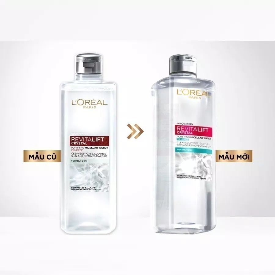 Review nước tẩy trang LOreal Revitalift Crystal Purifying Micellar Water: Làm sạch da, giảm nhờn hiệu quả! bao bì công dụng giá bao nhiêu giảm nhờn hiệu quả Khách hàng L oreal Revitalift Crystal Purifying Micellar Water LOréal làm sạch làm sạch da Micellar Water mỹ phẩm nhược điểm nước tẩy trang nước tẩy trang cho da dầu mụn nước tẩy trang L oreal Revitalift Crystal Purifying Micellar Water nước tẩy trang LOreal Phân tích Phân tích thành phần chính review nước tẩy trang tẩy trang thành phần thành phần chính thiết kế thông tin thương hiệu