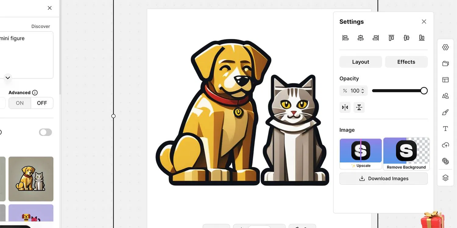 Tính năng xóa nền bằng AI trong Stockimg (Ảnh: Internet) Tính năng xóa nền bằng AI trong Stockimg (Ảnh: Internet)