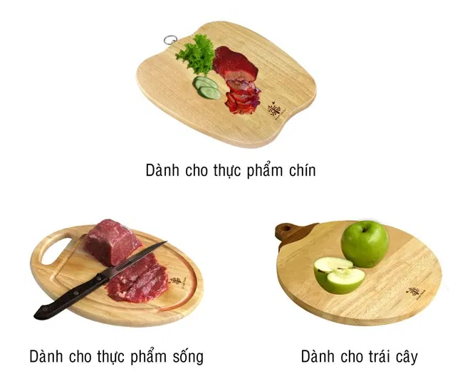 Tách biệt thức ăn chín và sống (Nguồn: Internet)