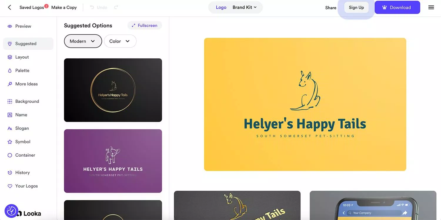 Logo chú chó được tạo bằng AI (Ảnh: Internet) Logo chú chó được tạo bằng AI (Ảnh: Internet)