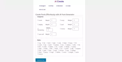 Trang web chính thức của AI Create (Ảnh: Internet) Trang web chính thức của AI Create (Ảnh: Internet)