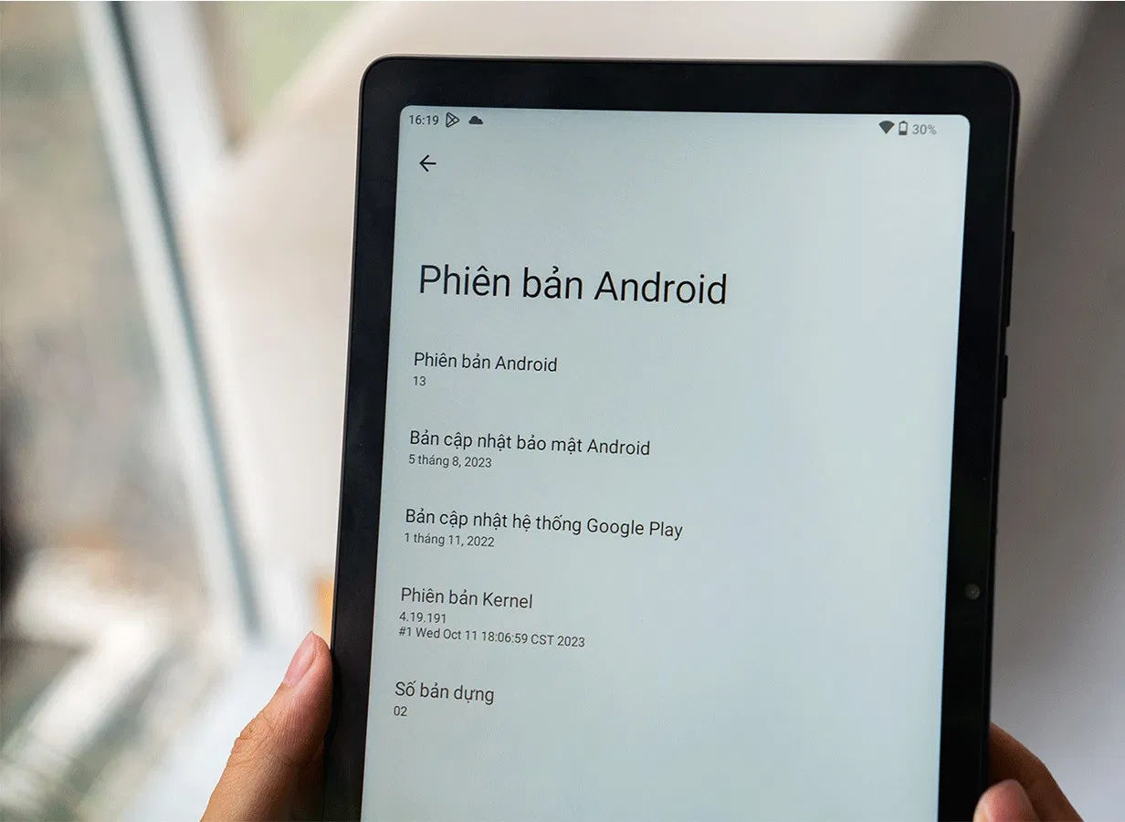 TCL TAB 10L Gen2 chạy hệ điều hành Android 13 (Ảnh: Internet)