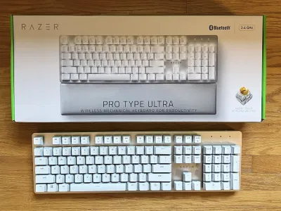 Bàn phím cơ tầm trung tốt nhất: Razer Pro Type Ultra (Ảnh: Internet)
