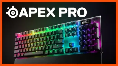 Bàn phím cơ tốt nhất: SteelSeries Apex Pro (Ảnh: Internet)