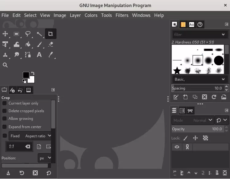 Ứng dụng vẽ tranh GIMP (Ảnh: Internet) Ứng dụng vẽ tranh GIMP (Ảnh: Internet)