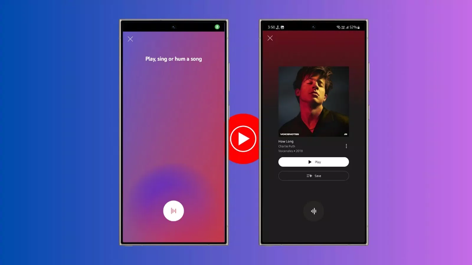 Chỉ cần cập nhật YouTube Music lên phiên bản mới nhất, bạn sẽ dễ dàng tìm thấy biểu tượng Hum to Search hình sóng âm thanh ngay bên cạnh nút micro quen thuộc (Ảnh: Internet)