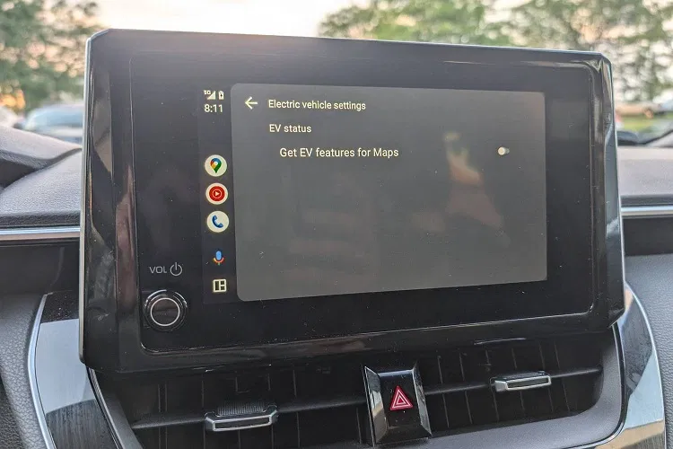 Cài đặt cho xe điện trong Android Auto (Ảnh: Internet) Cài đặt cho xe điện trong Android Auto (Ảnh: Internet)
