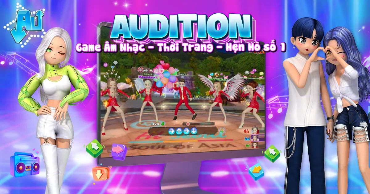 Audition, gắn kết kỷ niệm tuổi thơ của rất nhiều game thủ Việt (Nguồn: Internet)