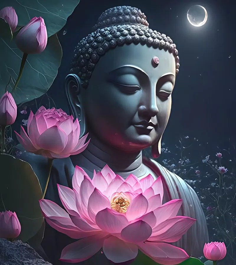 Bài thơ về hoa sen dâng Phật ý nghĩa nhất (Ảnh: Internet)