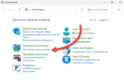 Cách đổi DNS trên Win 11 bằng Control Panel