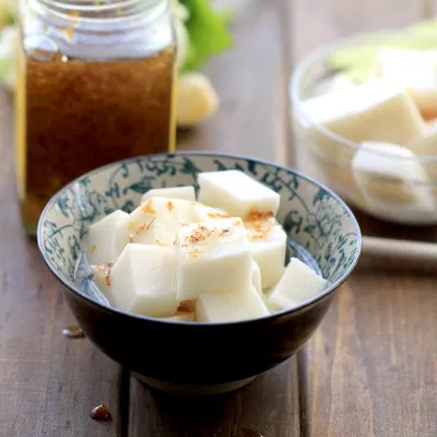 Thạch rau câu hạnh nhân
