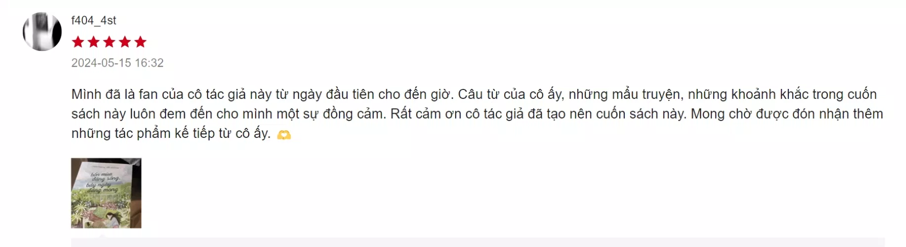 Cảm nhận đánh giá của bạn đọc về cuốn sách ( Ảnh: BlogAnChoi )