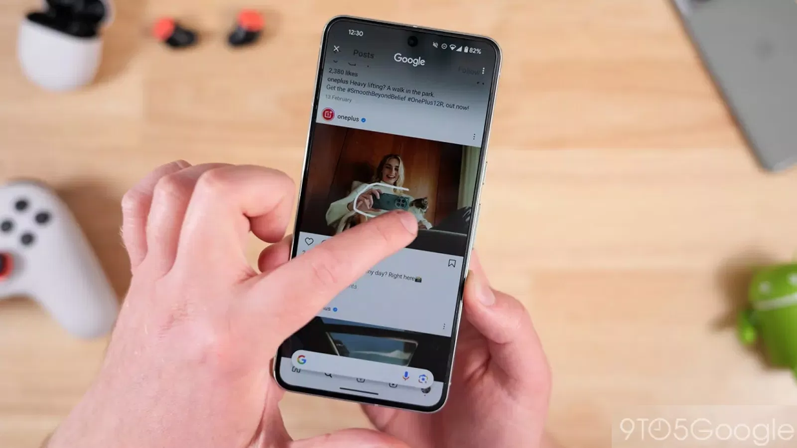 Google đang âm thầm thử nghiệm một tính năng mới cho ứng dụng Google Lens, mô phỏng chức năng "Circle to Search" vốn đã xuất hiện trên các dòng điện thoại cao cấp của Samsung và Google (Ảnh: Internet)