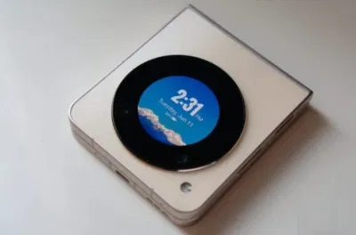 Điện thoại nubia Flip 5G gập lại (Ảnh: Internet) Điện thoại nubia Flip 5G gập lại (Ảnh: Internet)