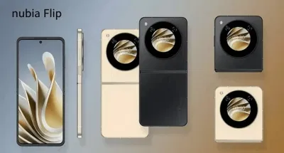 Điện thoại màn hình gập nubia Flip 5G (Ảnh: Internet) Điện thoại màn hình gập nubia Flip 5G (Ảnh: Internet)