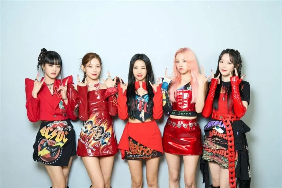 Hình ảnh nhóm nhạc (G)-IDLE của nhà CUBE ( ảnh: internet).