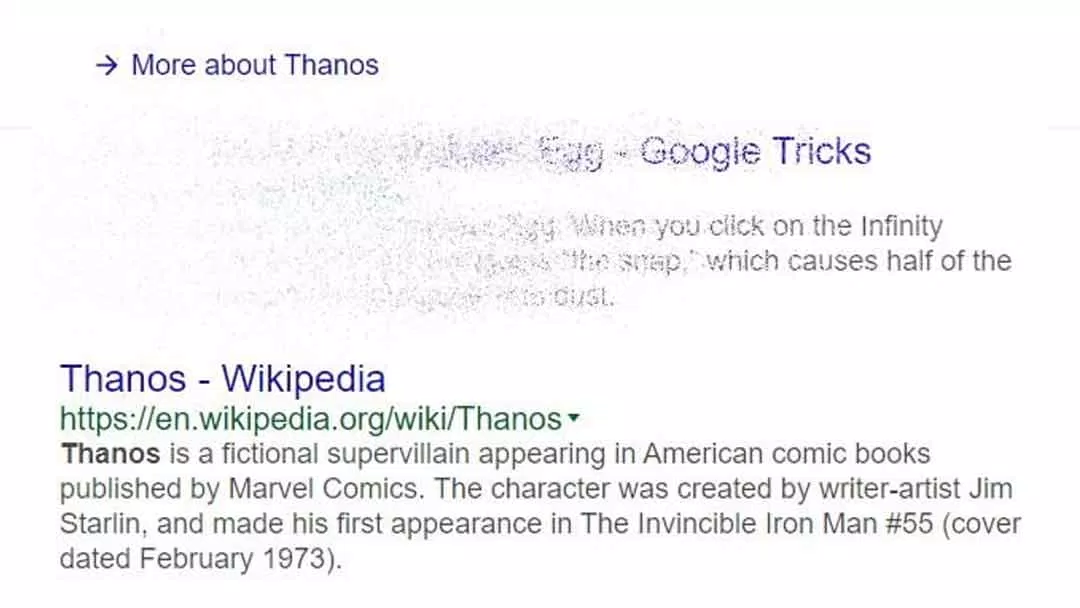 Hiệu ứng “Găng tay Vô cực của Thanos"