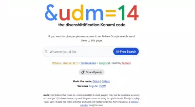 Trang web &udm=14 (Ảnh: Internet) Trang web &udm=14 (Ảnh: Internet)