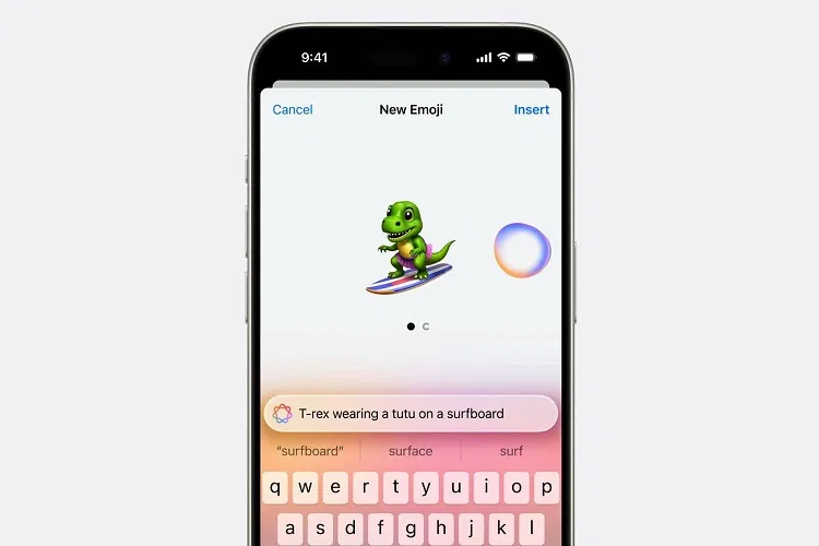 Sử dụng tính năng Genmoji để tạo emoji trên iPhone (Ảnh: Internet) Sử dụng tính năng Genmoji để tạo emoji trên iPhone (Ảnh: Internet)