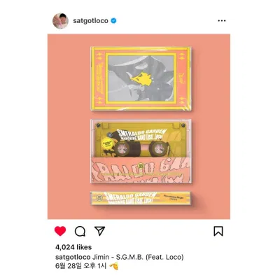 Jimin - S.G.M.B. (Feat. Loco) (Ảnh: Internet)