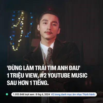 Sơn Tùng M-TP chính thức tung ra MV Đừng làm trái tim anh đau