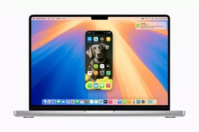 Cửa sổ chiếu màn hình iPhone trên macOS Sequoia (Ảnh: Internet) Cửa sổ chiếu màn hình iPhone trên macOS Sequoia (Ảnh: Internet)