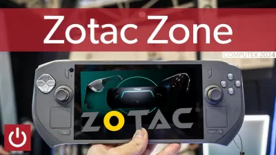 Máy chơi game Zotac Zone được giới thiệu tại Computex 2024 (Ảnh: Internet) Máy chơi game Zotac Zone được giới thiệu tại Computex 2024 (Ảnh: Internet)