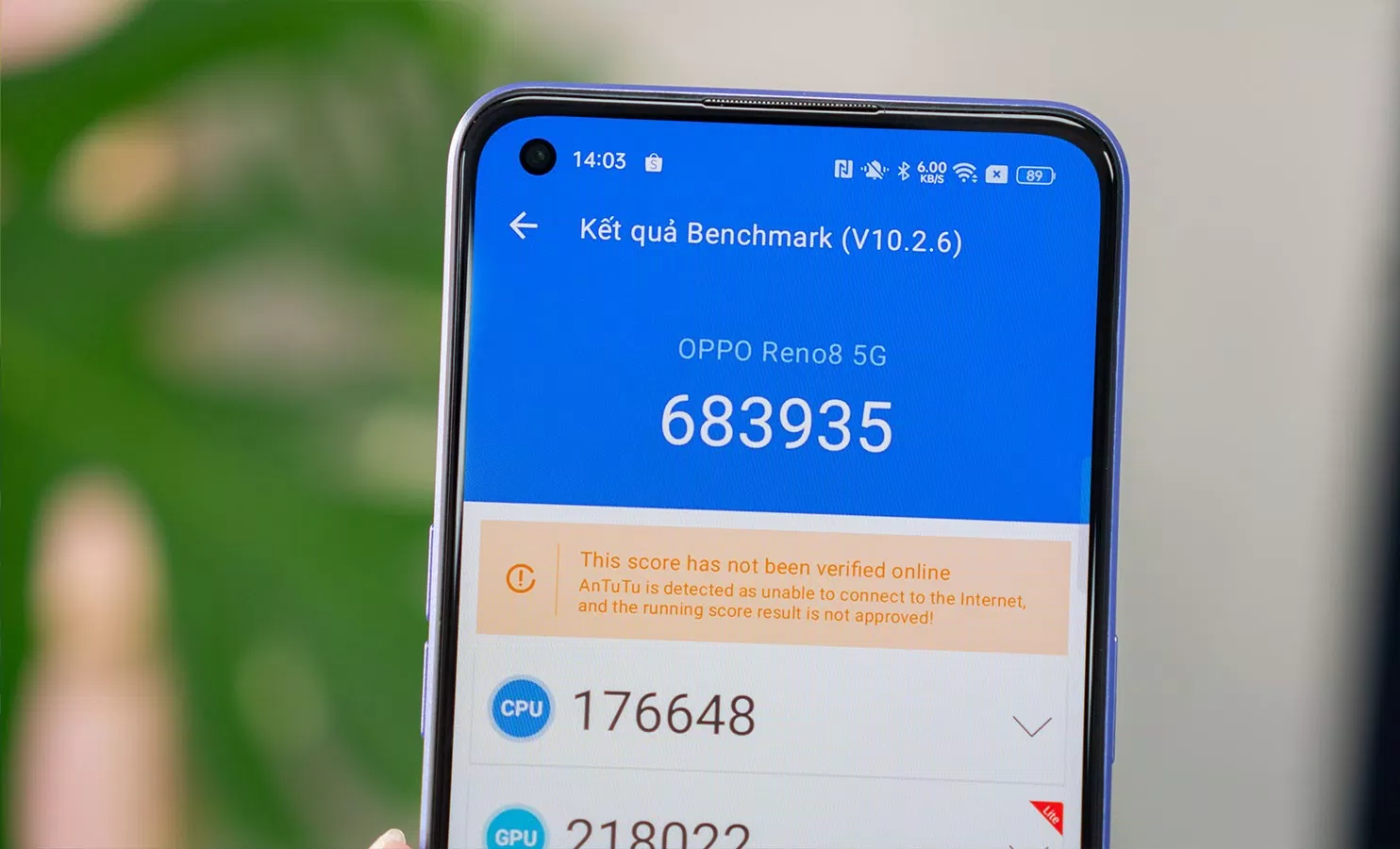 OPPO Reno8 5G đạt số điểm 683.000 điểm Antutu (Ảnh: Internet) OPPO Reno8 5G đạt số điểm 683.000 điểm Antutu (Ảnh: Internet)
