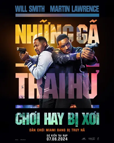 Poster phim Những gã trai hư: chơi hay bị xơi(Ảnh:Internet)