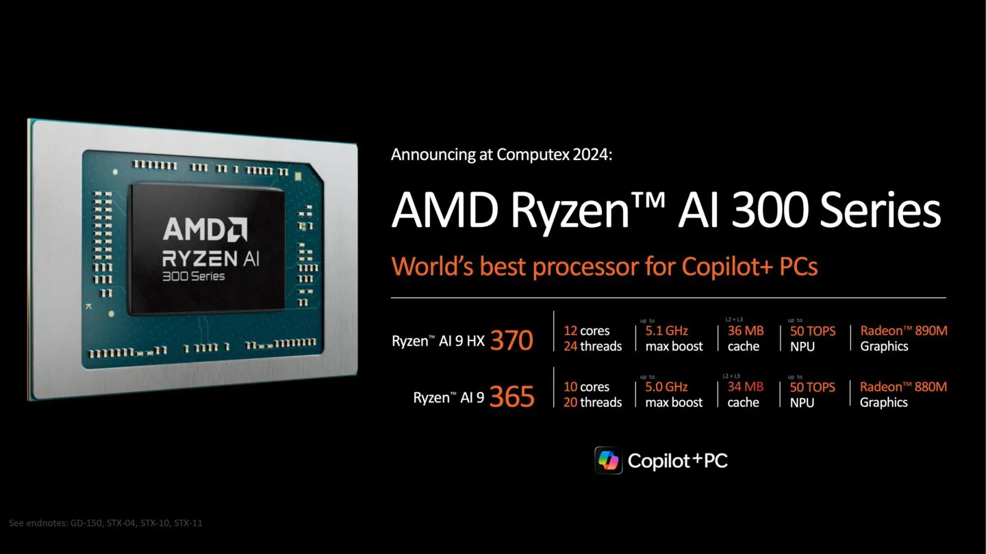 Ryzen AI 300 series của AMD có thể thực hiện nhiều tác vụ AI trực tiếp trên thiết bị thay vì phụ thuộc vào đám mây, mang lại hiệu suất tốt hơn (Ảnh: Internet) Ryzen AI 300 series của AMD có thể thực hiện nhiều tác vụ AI trực tiếp trên thiết bị thay vì phụ thuộc vào đám mây, mang lại hiệu suất tốt hơn (Ảnh: Internet)