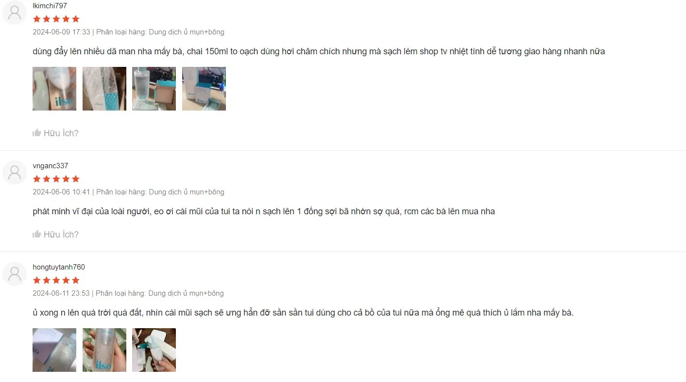 Đánh Giá của người dùng về sản phẩm