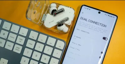 Tai nghe Nothing Ear 2 với ứng dụng kết nối trên điện thoại (Ảnh: Internet) Tai nghe Nothing Ear 2 với ứng dụng kết nối trên điện thoại (Ảnh: Internet)