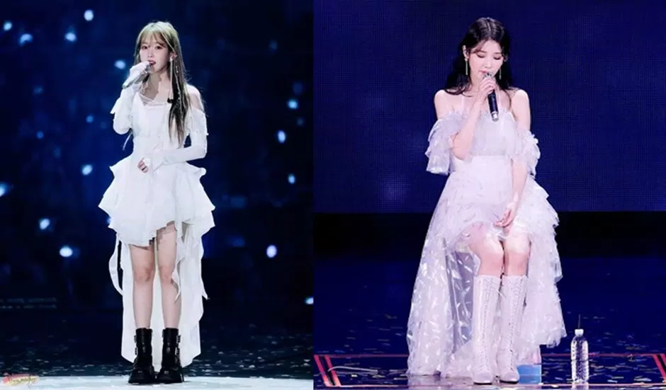 Các hình ảnh của IU trong HER World Tour 2024 (Ảnh: Internet)