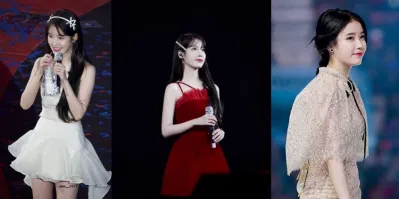 Các hình ảnh của IU trong HER World Tour 2024 và Melon Music Awards 2014 (Ảnh: Internet) Các hình ảnh của IU trong HER World Tour 2024 và Melon Music Awards 2014 (Ảnh: Internet)