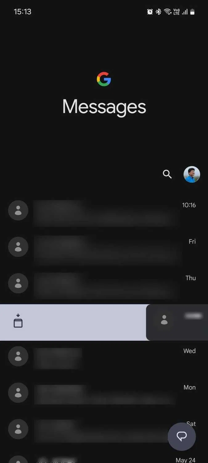 Các cuộc trò chuyện trong ứng dụng tin nhắn của Google (Ảnh: Internet) Các cuộc trò chuyện trong ứng dụng tin nhắn của Google (Ảnh: Internet)