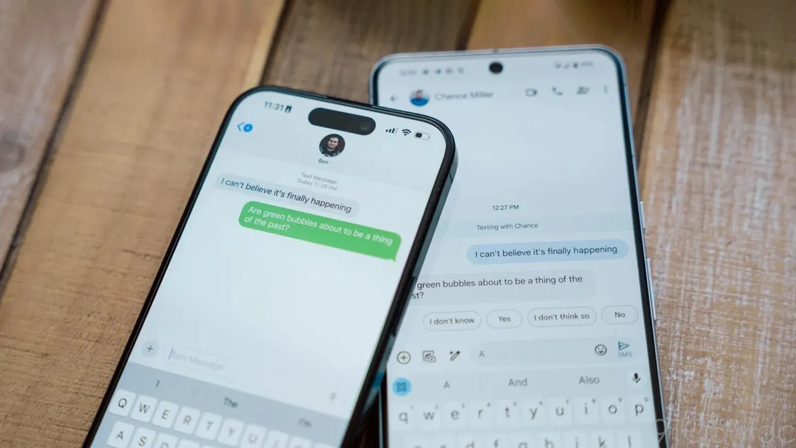 Tin nhắn giữa iPhone và thiết bị Android có thể không được mã hóa đầu cuối khi Apple triển khai RCS (Ảnh: Internet) Tin nhắn giữa iPhone và thiết bị Android có thể không được mã hóa đầu cuối khi Apple triển khai RCS (Ảnh: Internet)