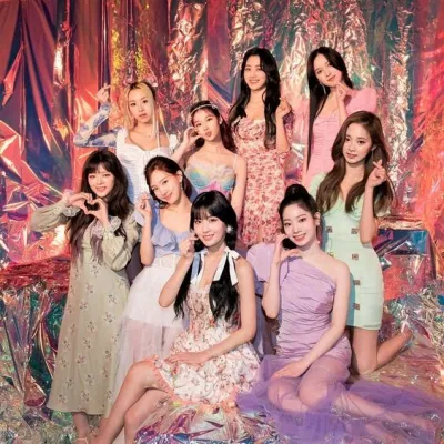 Hình ảnh nhóm nhạc TWICE của nhà JYP ( ảnh: internet).