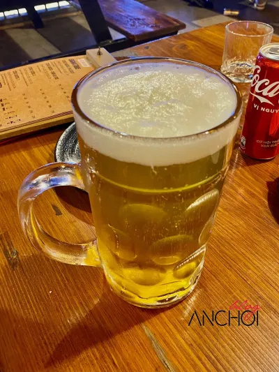 Bia thủ công tại Xưởng Bia Restaurant (nguồn: BlogAnChoi)