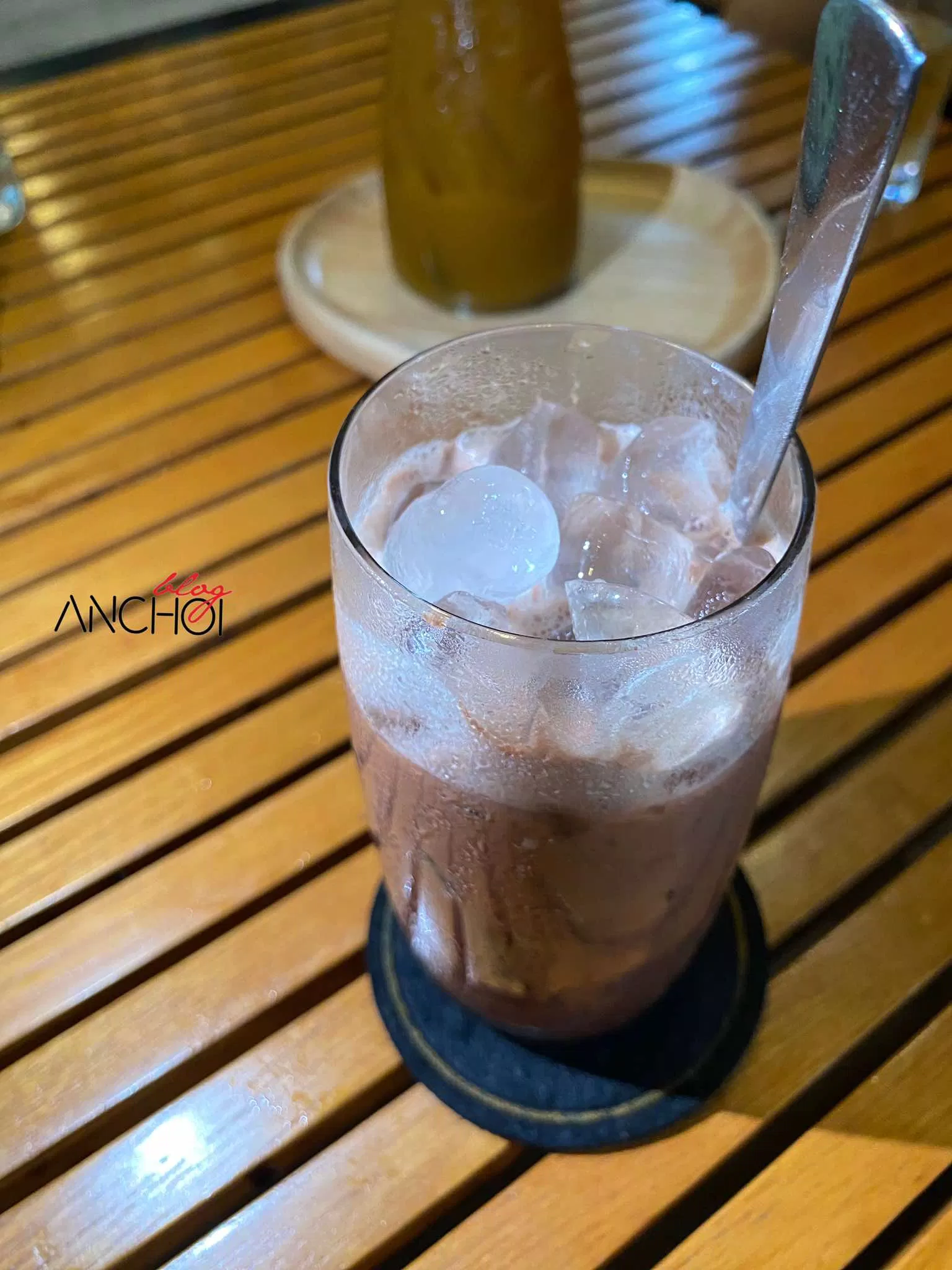 Món cacao sữa đá tại quán café Trung Nguyên Legend (nguồn: BlogAnChoi)