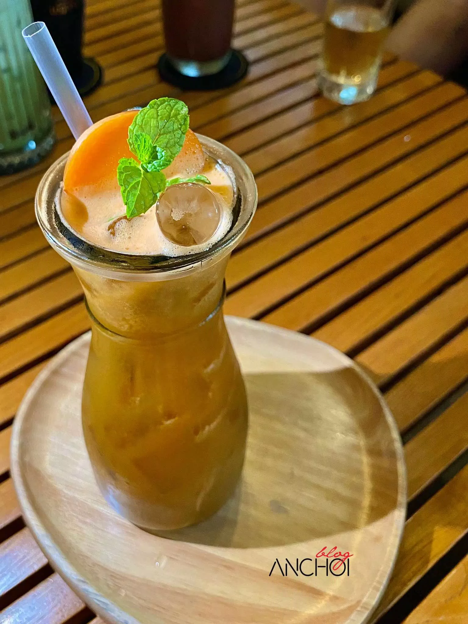 Món cam – cà rốt – mật ong tại quán café Trung Nguyên Legend (nguồn: BlogAnChoi)