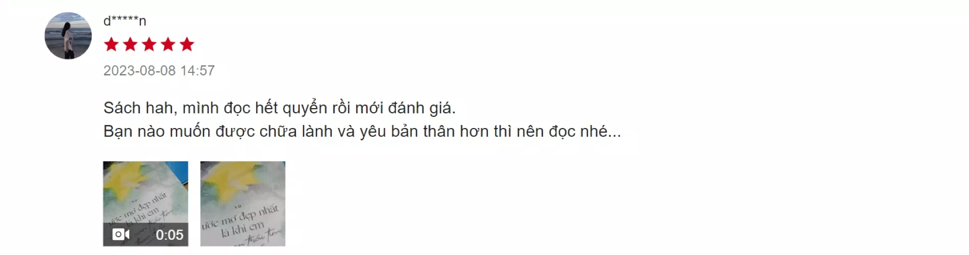 Cảm nhận đánh giá của bạn đọc về cuốn sách ( Ảnh: BlogAnChoi )